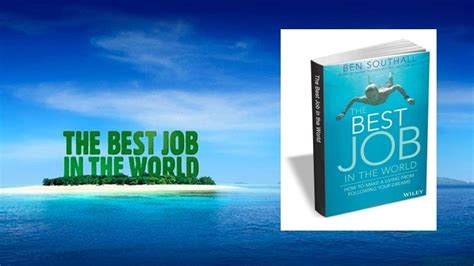 Get The Best Job In The World How To Make A Living From Following
