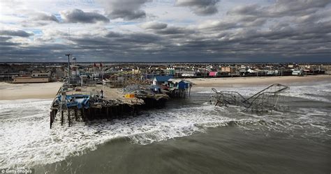 Historic Boardwalk And Amusement Park Of Seaside Heights Made Famous By