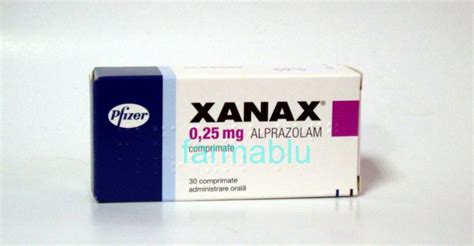 Други лекарства с активно вещество alprazolam. Xanax 0,25mg x 30cp | Cumpara online