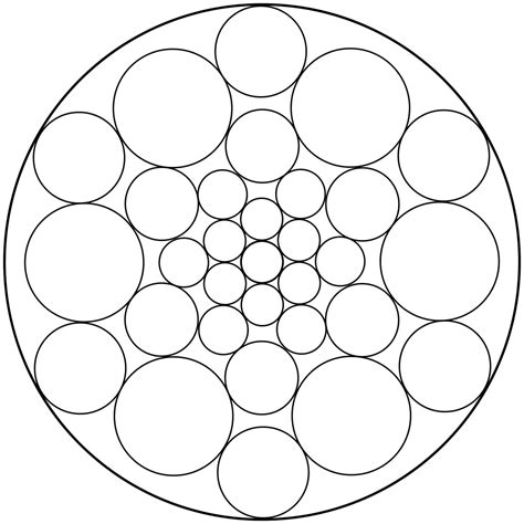 Mandala De Circulos 10 Orientación Andújar Recursos Educativos