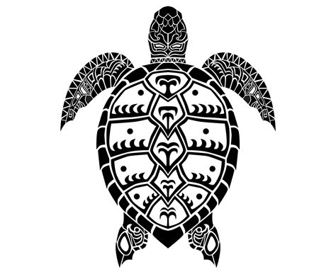 Sea Turtle Turtle Tribal Tattoo Sea Etsy