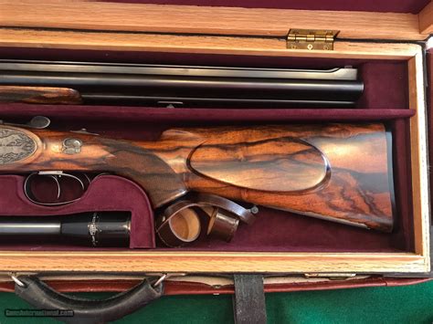 Barrel with express sight single trigger extractor pistol grip test fired only in makers. Franz Sodia Vierling / 4 Barrel Gun for sale