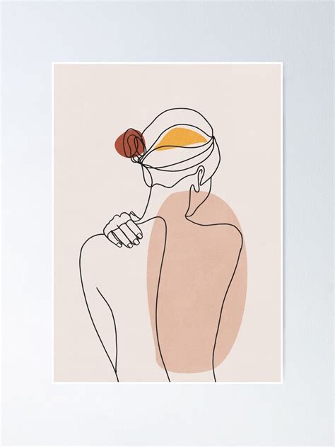 Nude Figure Illustration Poster For Sale By Millamix Redbubble
