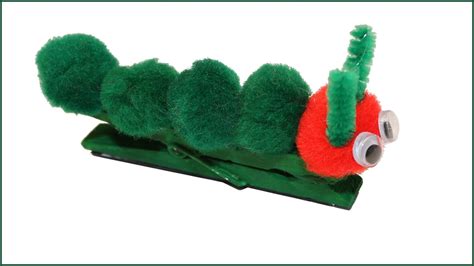 Hungry Caterpillar Clothespin Craft Youtube