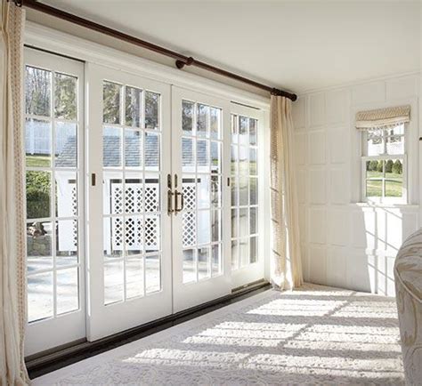 Hinged French Patio Doors With Built In Blinds Patio Ideas