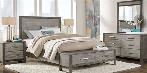 The top countries of suppliers are india. Abbott Gray 5 Pc Queen Panel Bedroom with Storage - Rooms ...
