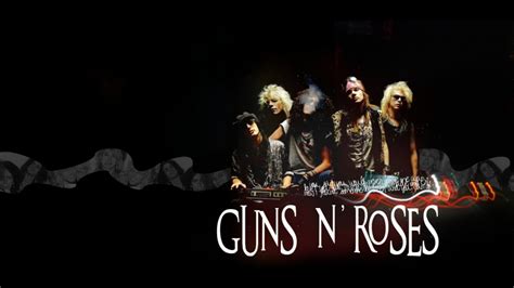 Fond Décran La Musique Guns N Roses Performance étape Théâtre