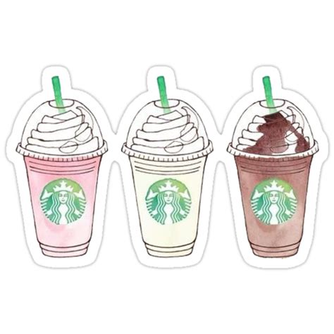 Starbucks Stickers By Emilyweis1001 Redbubble