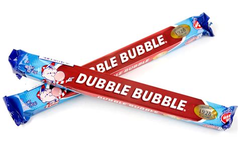 Dubble Bubble Big Bar 3 Oz Bubble Gum 24 Ct Box • Oh Nuts®