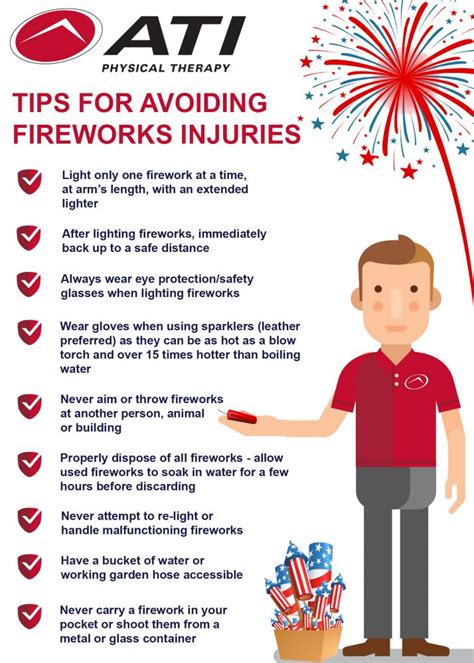 Safety Tips To Avoiding Fireworks Related Injuries This Fourth Of July