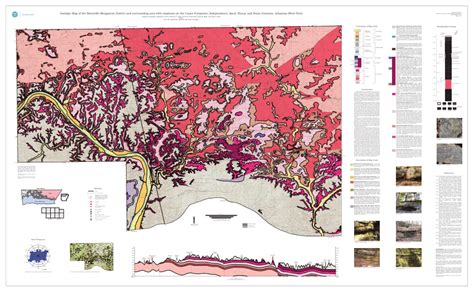 PDF Geologic Map Of The Batesville Manganese District And Surrounding Area With Emphasis On