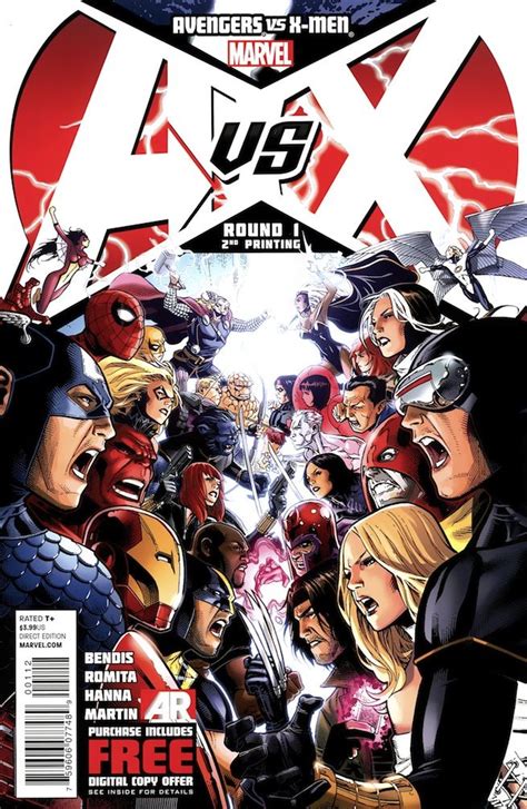 Avengers Vs X Men 1 Cover Free Marvel Comics Dc Comics Marvel Comic