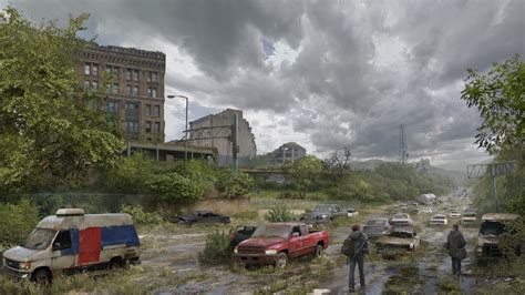 Artstation Concept Aleksandr Menshikov Post Apocalyptic City