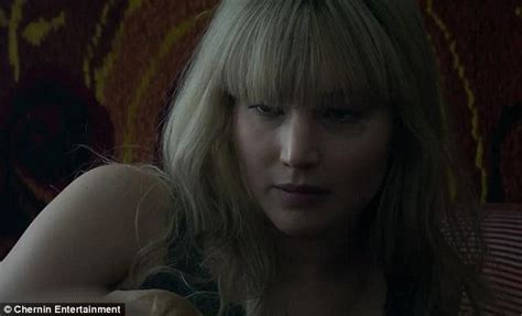 Red Sparrow Reviews Lawrence Gets Nude At Whore School Daily Mail