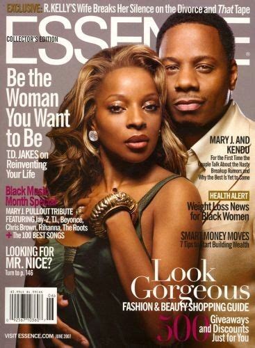 Essence Magazine Cover Mary J Blige Styling By Eric Archibald