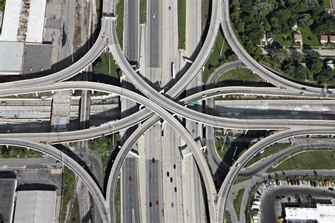 Aerial Photos Of Complex Highway Interchanges Give Engineers Some Props