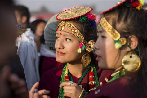 Gurung Girls By Photos Of Nepal On 500px Girl Nepal Festival