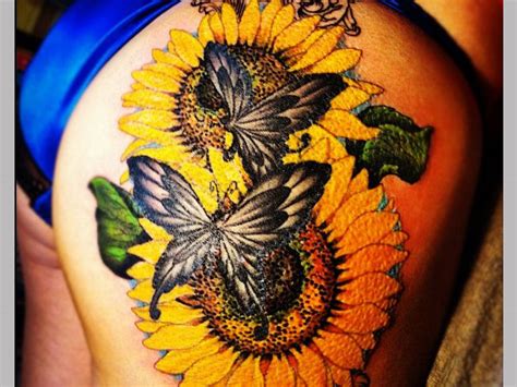 40 Sunflower Tattoo Designs Ideas And Meaning
