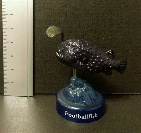 Rare Kaiyodo Deep Sea Football Fish Figure Ebay