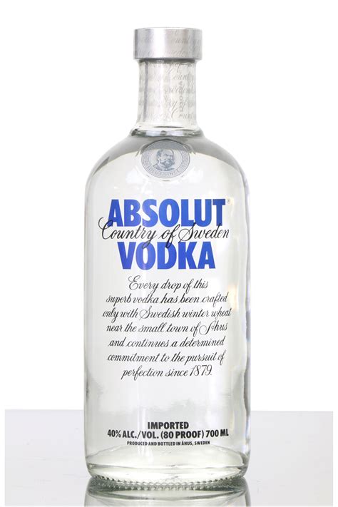 Absolut Original Vodka Just Whisky Auctions