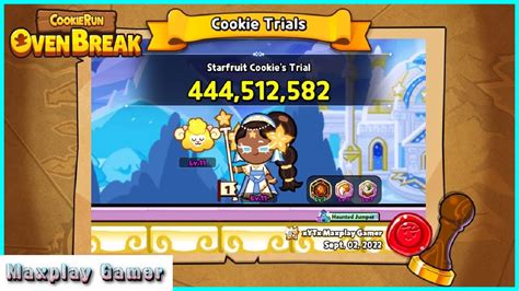 Cookie Trials Starfruit Cookie M L Cookie Run Ovenbreak Youtube