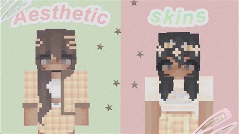Aesthetic Minecraft Skins Download This Aesthetic Minecraft Skins Was Remixed By Brilliant Ghost