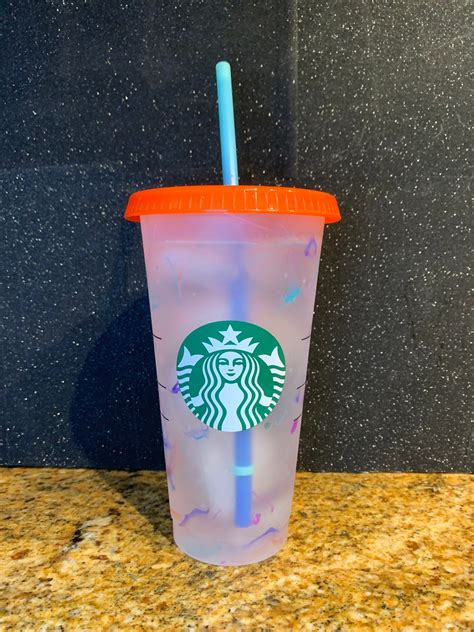 Starbucks COLOR CHANGING Cold Cups LIMITED Edition Summer Etsy