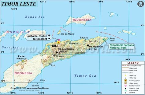 Luas Wilayah Timor Leste Ujian