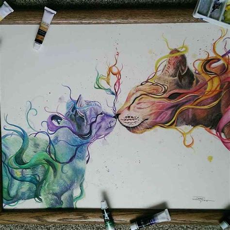 Mind Blowing Watercolor Drawings By Dany Lizeth 99inspiration