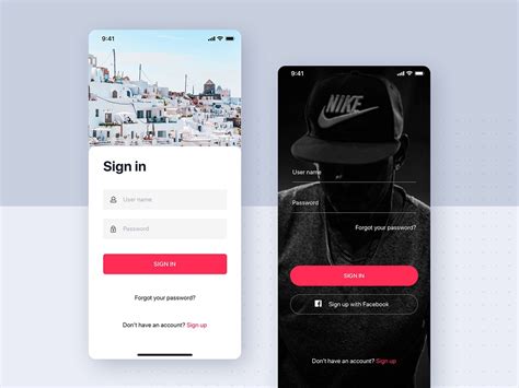 The Flutter Login Ui Concept From Leandrovalladolid Coder Social