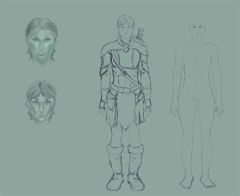 Stealth Archer Sketch Concepts By Colorcoded7 On Deviantart