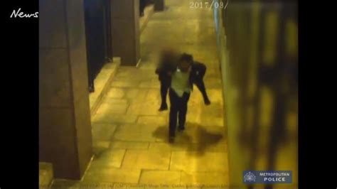 Chilling Cctv Shows Man Carrying Drunk Woman Down Alleyway Before