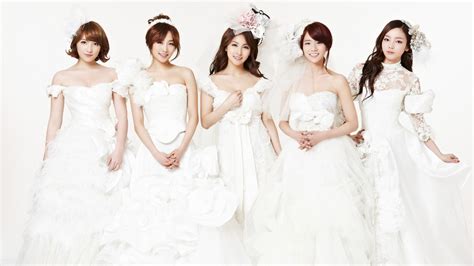 Asian Kara K Pop Wedding Dress Women Korean Hd Wallpaper Rare