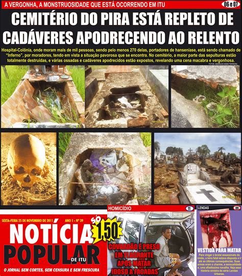 carlotacriminal algumas das melhores capas do jornal notÍcia popular de itu de 2011 e 2012