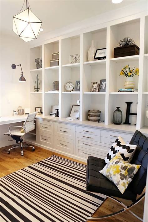 Office Built In Cabinets Ideas 70 Office Built Ins Built In Desk