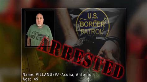 Border Patrol Agents Arrest Member Of Prison Gang