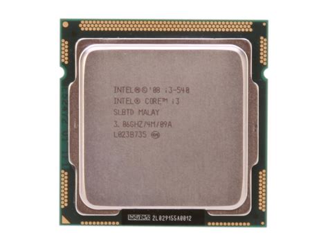 Refurbished Intel Core I3 540 Core I3 Clarkdale Dual Core 306 Ghz