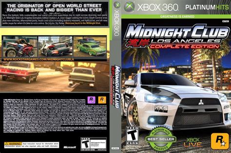 Midnight Club Los Angeles Complete Edition Xbox 360 Rgh ~ Acervo Info
