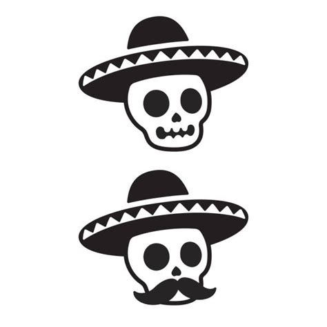 cartoon of a mexican skull illustrations royalty free vector graphics and clip art istock