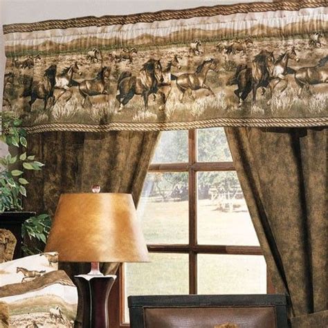 $44.99 ($22.50 per item) 96. Horse Curtains, Horse Theme Window Treatments, Drapes ...