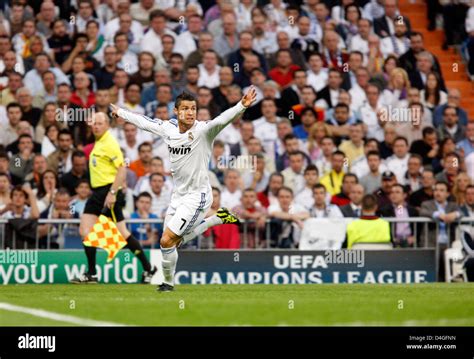 Madrid Spain Cristiano Ronaldo Real Madrid Cf The Semifinals Of The