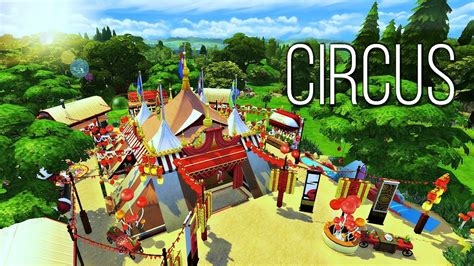 The Sims 4 Circus Speed Build Youtube
