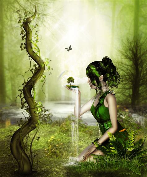 Fairy Nature By Tryskell On Deviantart