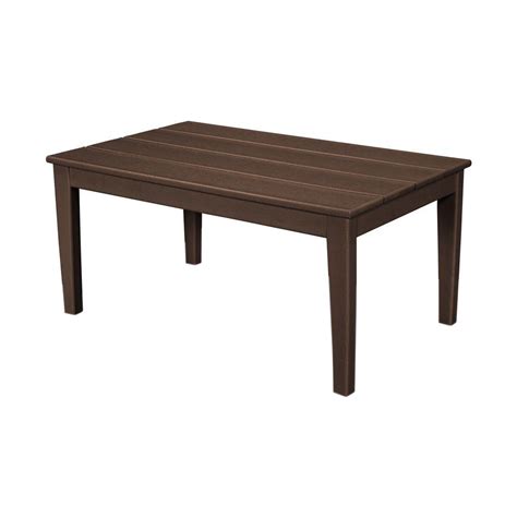 4 out of 5 stars with 1 ratings. POLYWOOD Newport 22 in. x 36 in. Plastic Outdoor Coffee ...