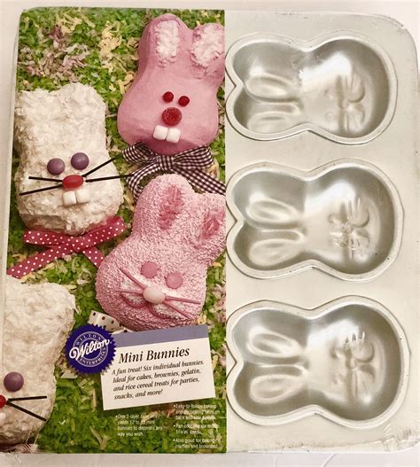 Wilton Mini Bunnies Cake Pan | Etsy | Bunny cake pan, Bunny cake, Cake pans