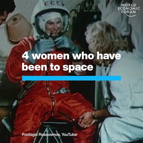 4 Women Who Have Been To Space World Economic Forum