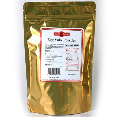Buy Egg Yolk Powder Dried Protein Powdered Eggs For Baking Cooking