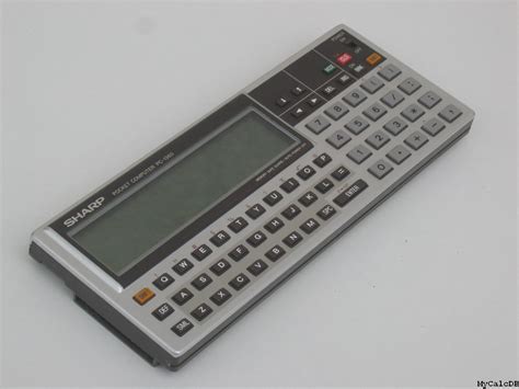 Mycalcdb Calculatrice Sharp Pc 1360