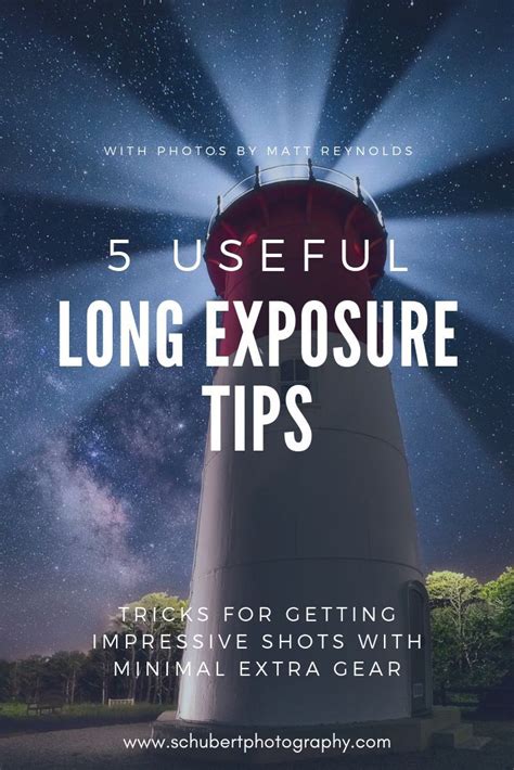 A Lighthouse With The Text 5 Useful Long Exposure Tips
