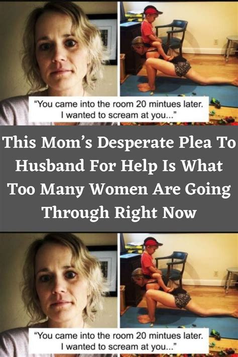 This Moms Desperate Plea To Husband For Help Is What Too Many Women Are Going Through Right Now
